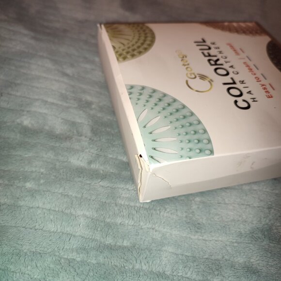 New in Box 5 PCS Gotega Hair Catcher Bathroom Shower Drain Protection Silicone - Picture 7 of 8